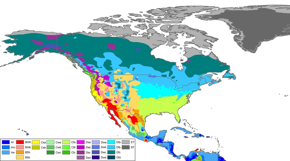 Canadá previsão do tempo mapa